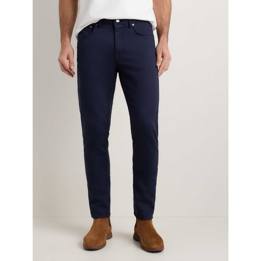 Quince Comfort Stretch Traveler 5-Pocket Pants Navy 36x30 Performance Casual